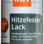 OBI Hitzefester Lack Spray, Schwarz matt, 400ml Dose. Spezial-Spray für hitzebeständige Beschichtungen.