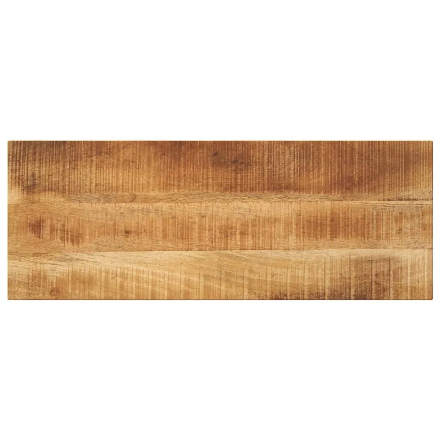 vidaXL Tischplatte 80x40x3,8 cm Rechteckig Raues Massivholz Mango 371383