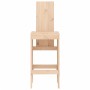 2er Set Barhocker aus Kiefernholz, 40x42x120cm, für Terrasse & Balkon.