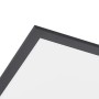 Modernes Lindby LED Panel Nelios in Schwarz, Aluminium, quadratisch, für Wohnräume.
