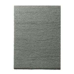Grauer KARAT Shaggy Teppich Barcelona, Hochflor Wohnteppich nach Maß, 50x400cm.