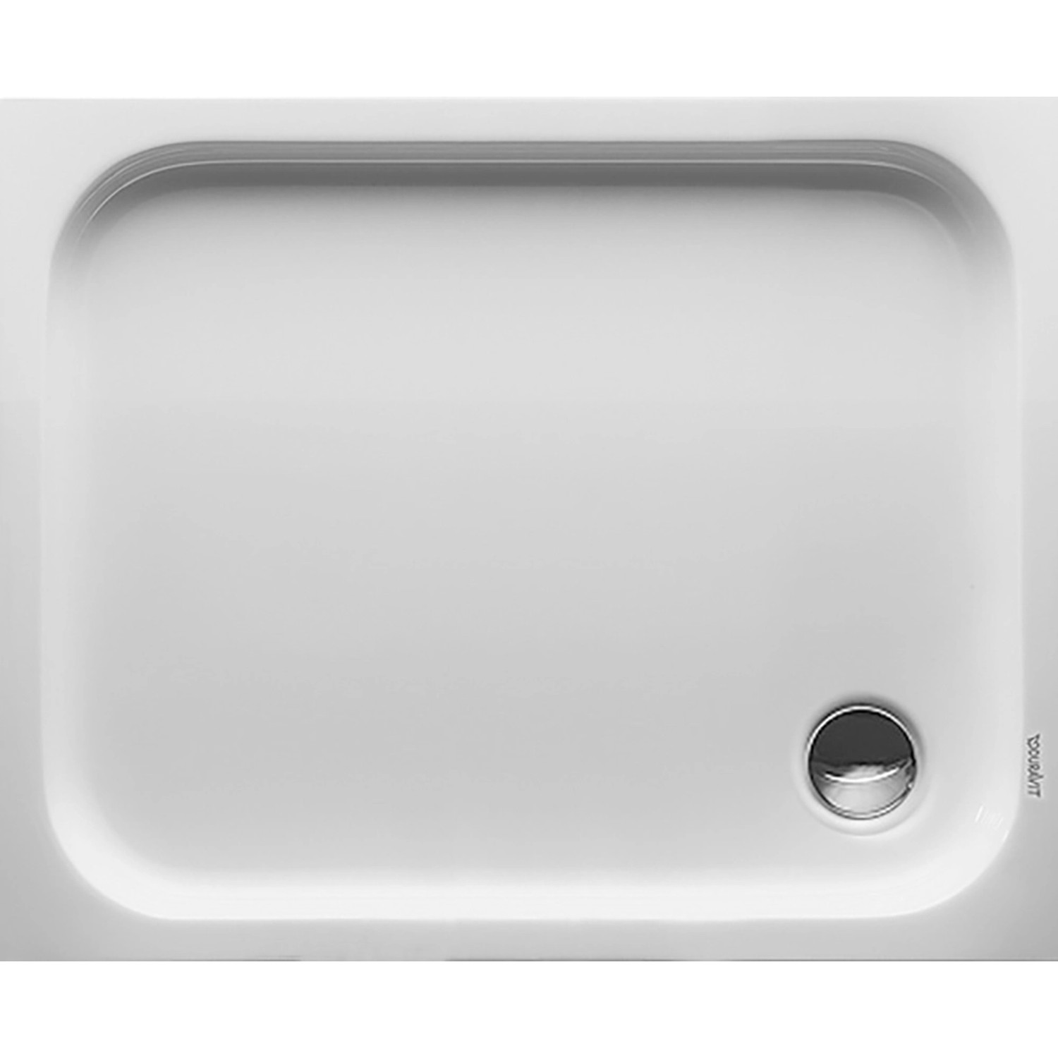 Duravit Duschwanne D-Code 100 cm x 80 cm x 8,5 cm Antislip Weiß