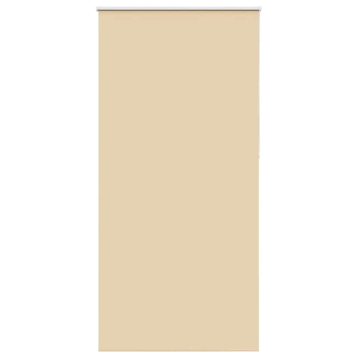 vidaXL Verdunkelungsrollo Beige 90x230cm Stoffbreite 85,7 cm Polyester 4010814