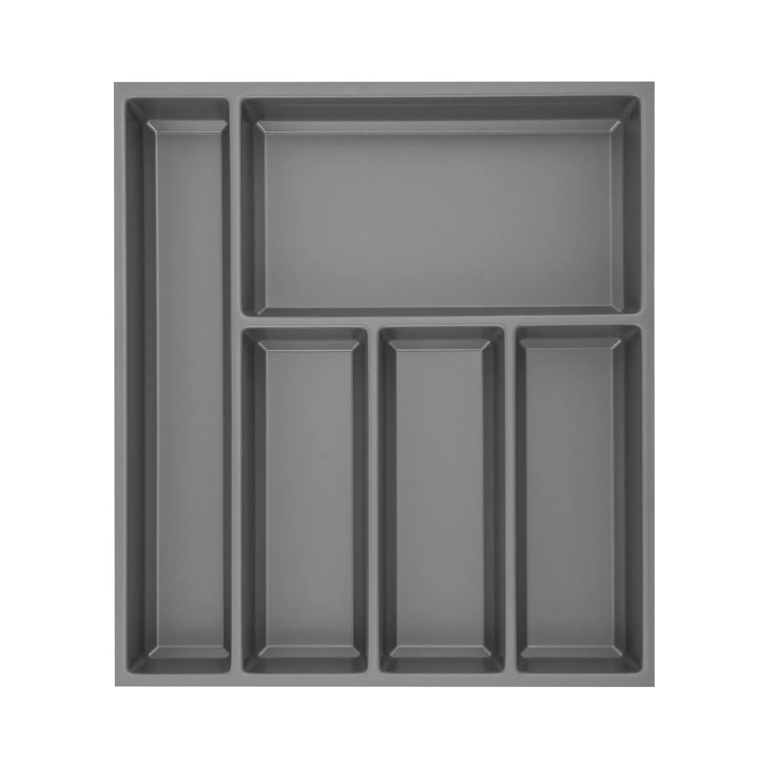 Agoform Besteckeinsatz Sky 420x53x473mm Schubladeneinsatz Kunststoff Schiefergrau