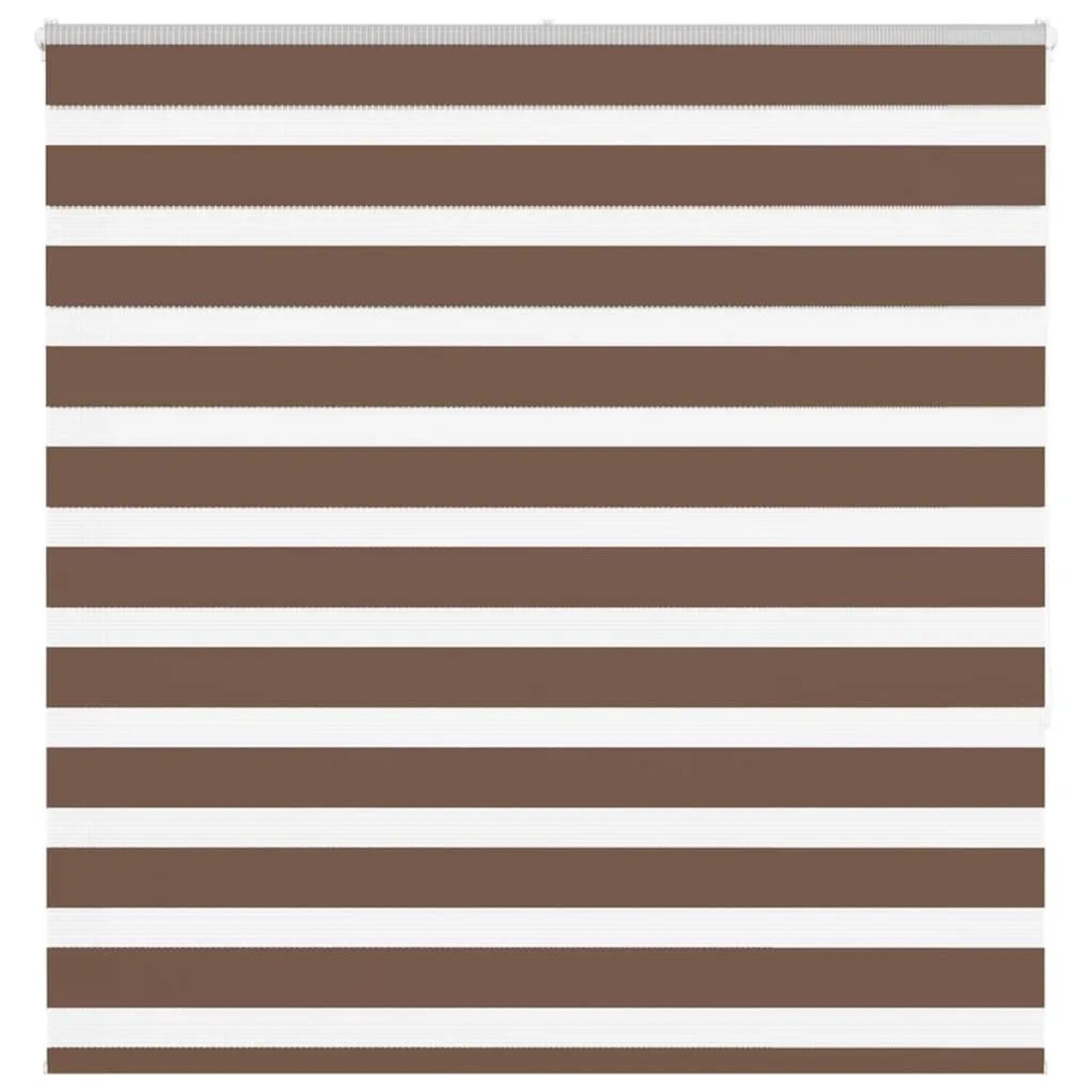 vidaXL Doppelrollo Braun 150x150 cm Stoffbreite 145,9 cm Polyester 4014349 günstig online kaufen