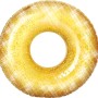 Aufblasbarer, goldener Schwimmring (Ø 79 cm) mit Glitzer für Badespaß.