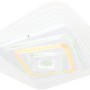 Weiße, dimmbare Globo LED Deckenleuchte Jocelyn, 50 cm, mit Farbwechsel und Smart Home Funktion.