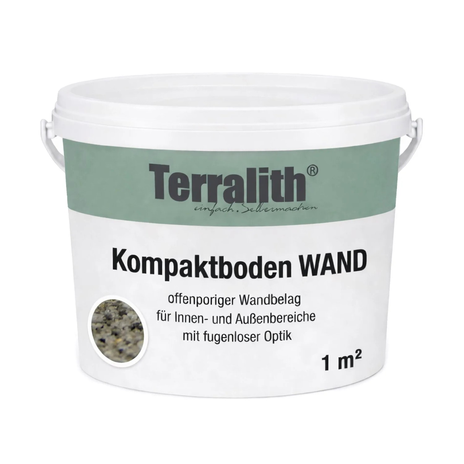 Terralith Kompaktboden Wand Mix Contrasto Uno für 1 m²