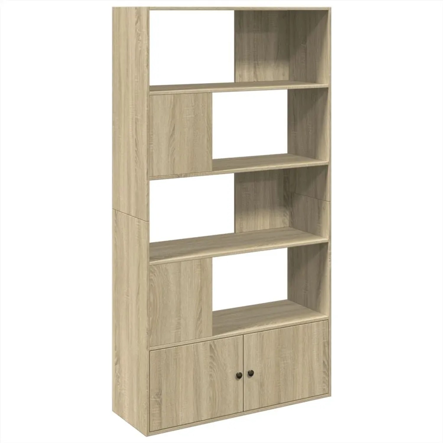 vidaXL Bücherregal Sonoma-Eiche 100x36x189 cm Holzwerkstoff 3295326 günstig online kaufen
