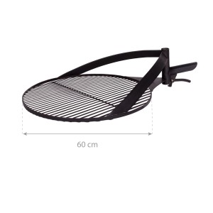 CookKing Grillrost Stahl Ø 60cm mit Griff für Feuerschale Bandito & Montana.