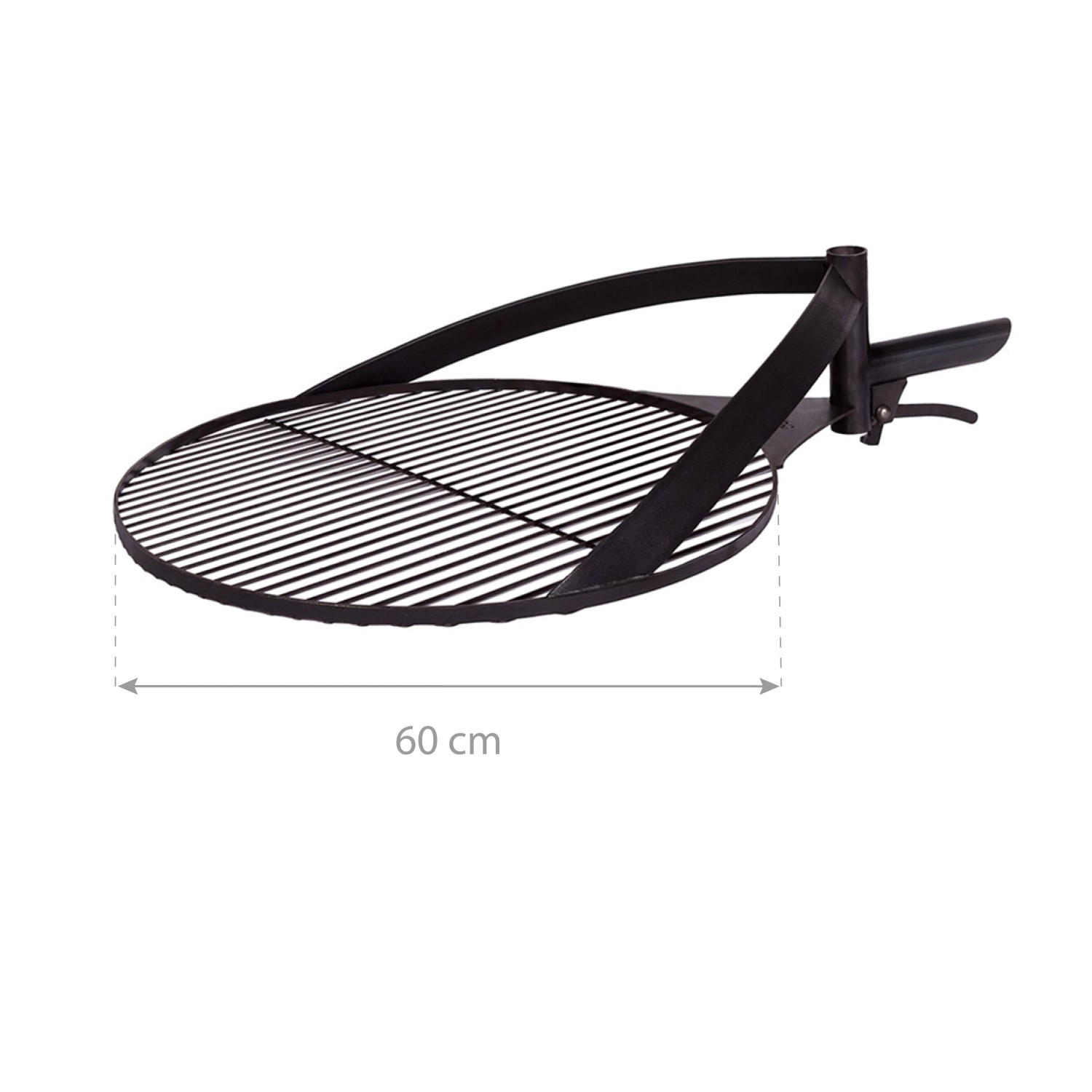 CookKing Grillrost Stahl Ø 60cm mit Griff für Feuerschale Bandito & Montana.
