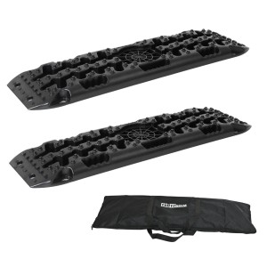 TRUTZHOLM Anfahrhilfen, 2er Set, 5t Tragkraft, Traktionshilfe mit Tasche für Autoanhänger.