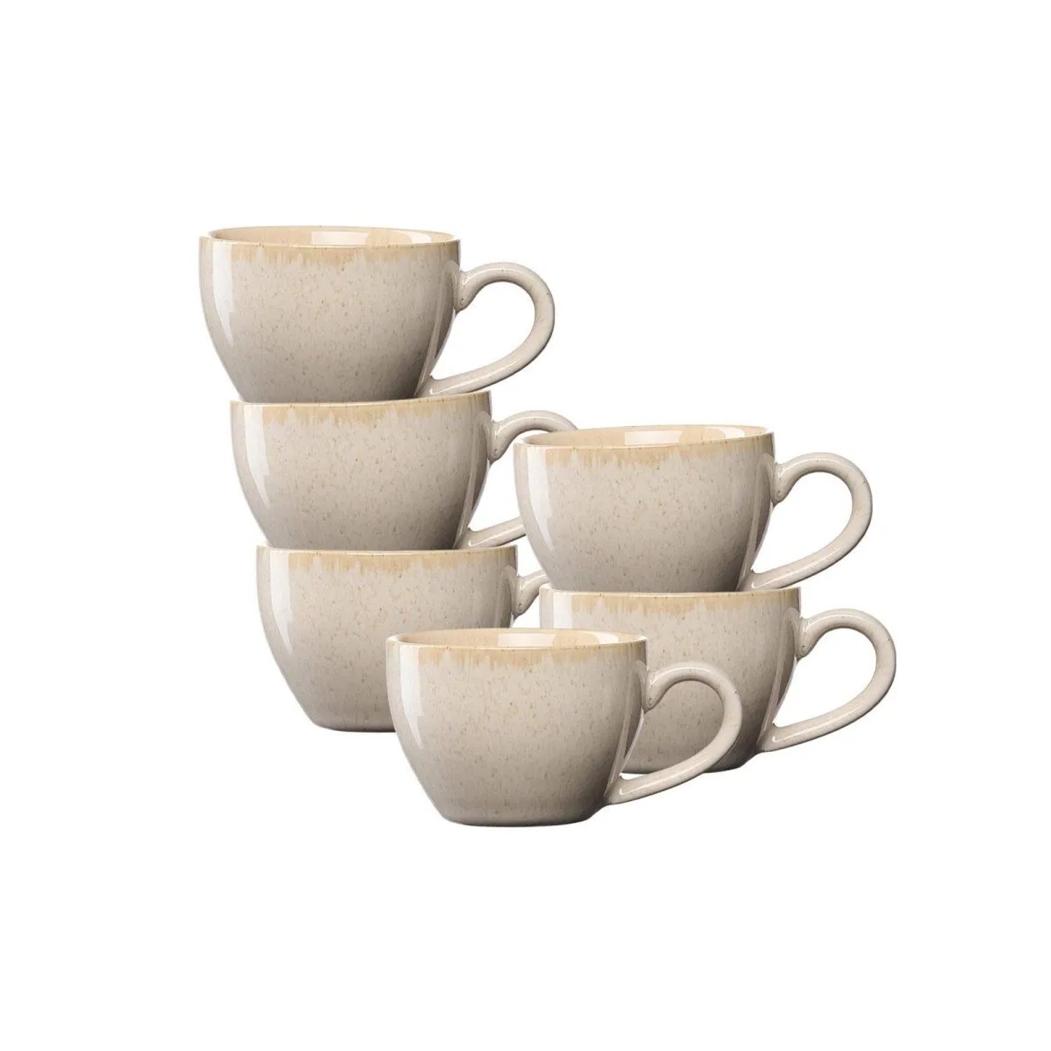 Ritzenhoff & Breker Sahara Espressotasse 100 ml 6er Set Creme
