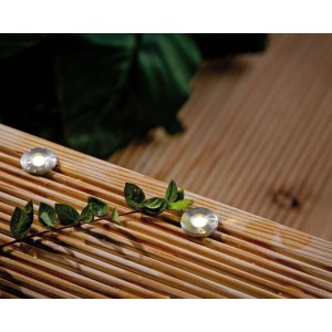 Paulmann Plug & Shine Set: 5 MicroPen II LED-Einbauleuchten, warmweiß, für stimmungsvolle Außenbeleuchtung.