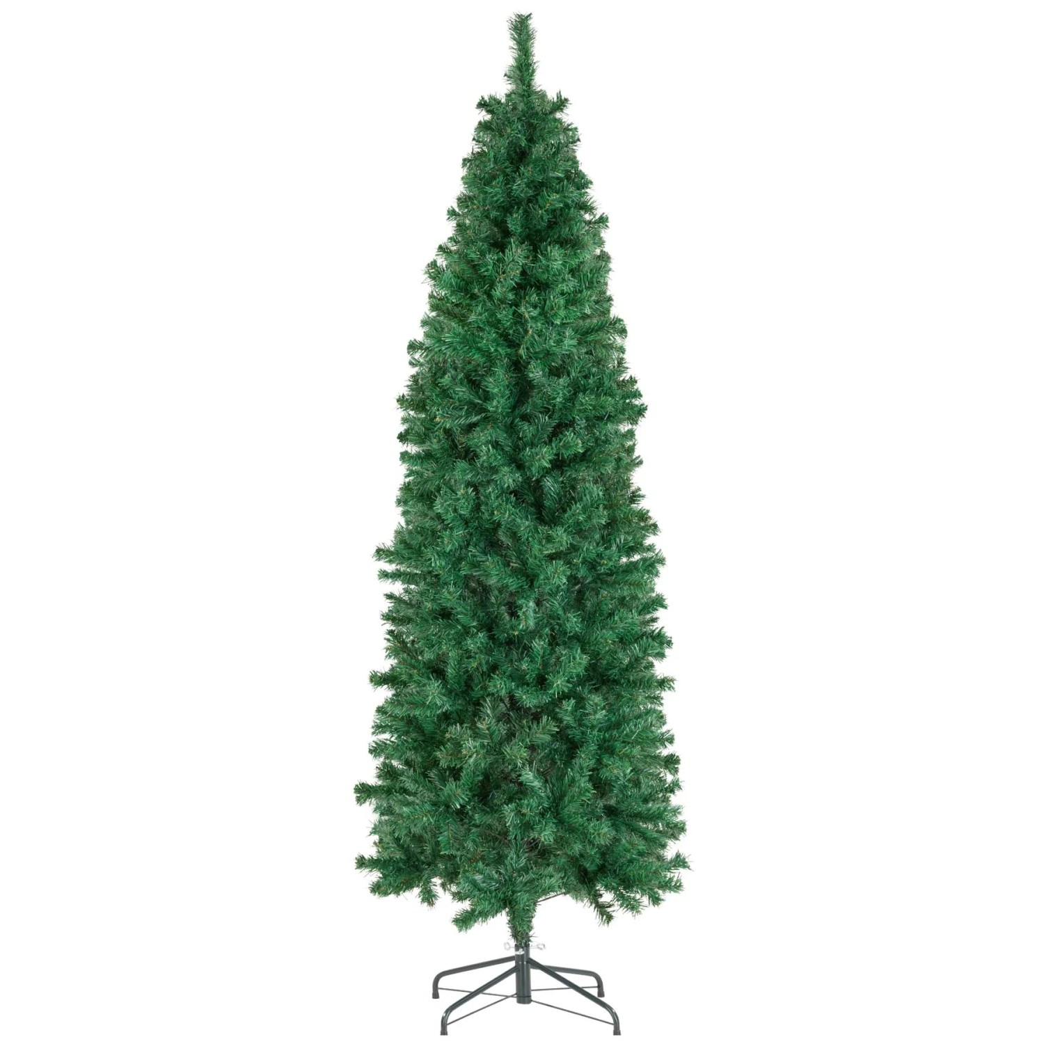 Tectake Weihnachtsbaum Comet Verschiedene Größen  Künstlich In Grün  Mit Dichten Nadeln Detailliert und Naturgetreu  70 x 70 x 180 cm Grün