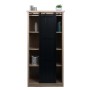 MCW Schrank K75 naturfarben mit Schiebetür und 8 Fächern. Schubladenkommode für viel Stauraum.