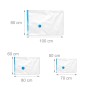 Relaxdays Vakuumbeutel Kunststoff Transparent Blau 8er Set Platzsparend Ventil 70 cm x 50 cm 80 cm x 60 cm 100 cm x 80 cm_4