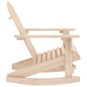 vidaXL Adirondack-Schaukelstuhl Massivholz Tanne 315882