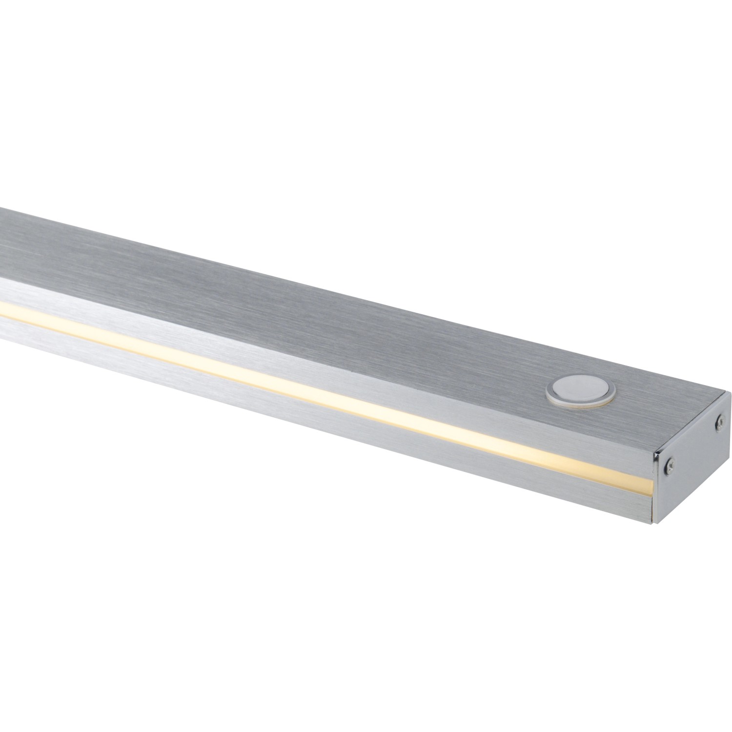 Näve LED-Pendelleuchte Straight, 103,5 cm, Aluminium, mit Touchdimmer.