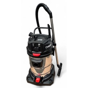 DeTec. Industriesauger 2400W, Nass- und Trockensauger mit 65L Edelstahlbehälter.