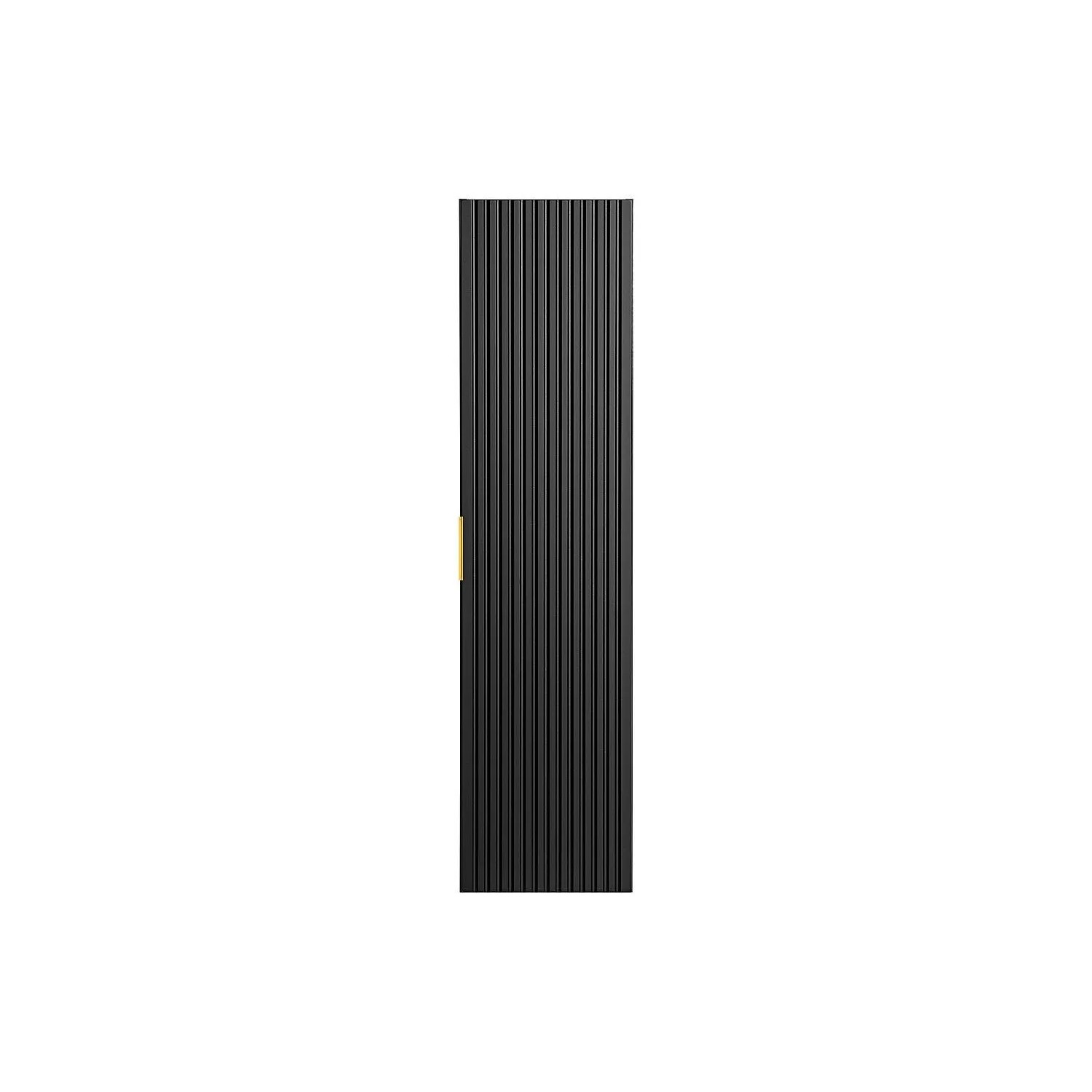 Vente-unique Badschrank Zevara Schwarz 35 cm
