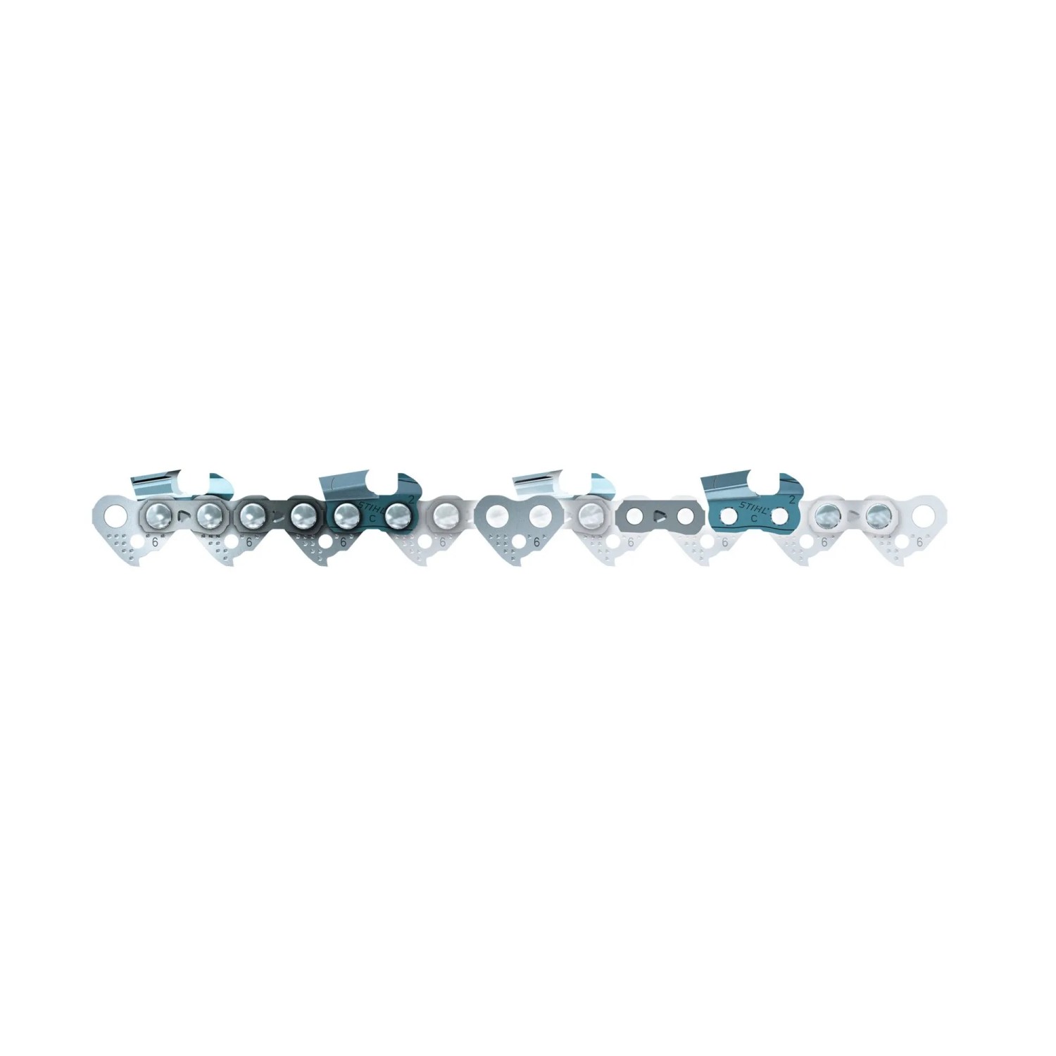 Stihl Sägekette 3/8" Rapid Super (RS) 1,6 mm 66 Tg Silber