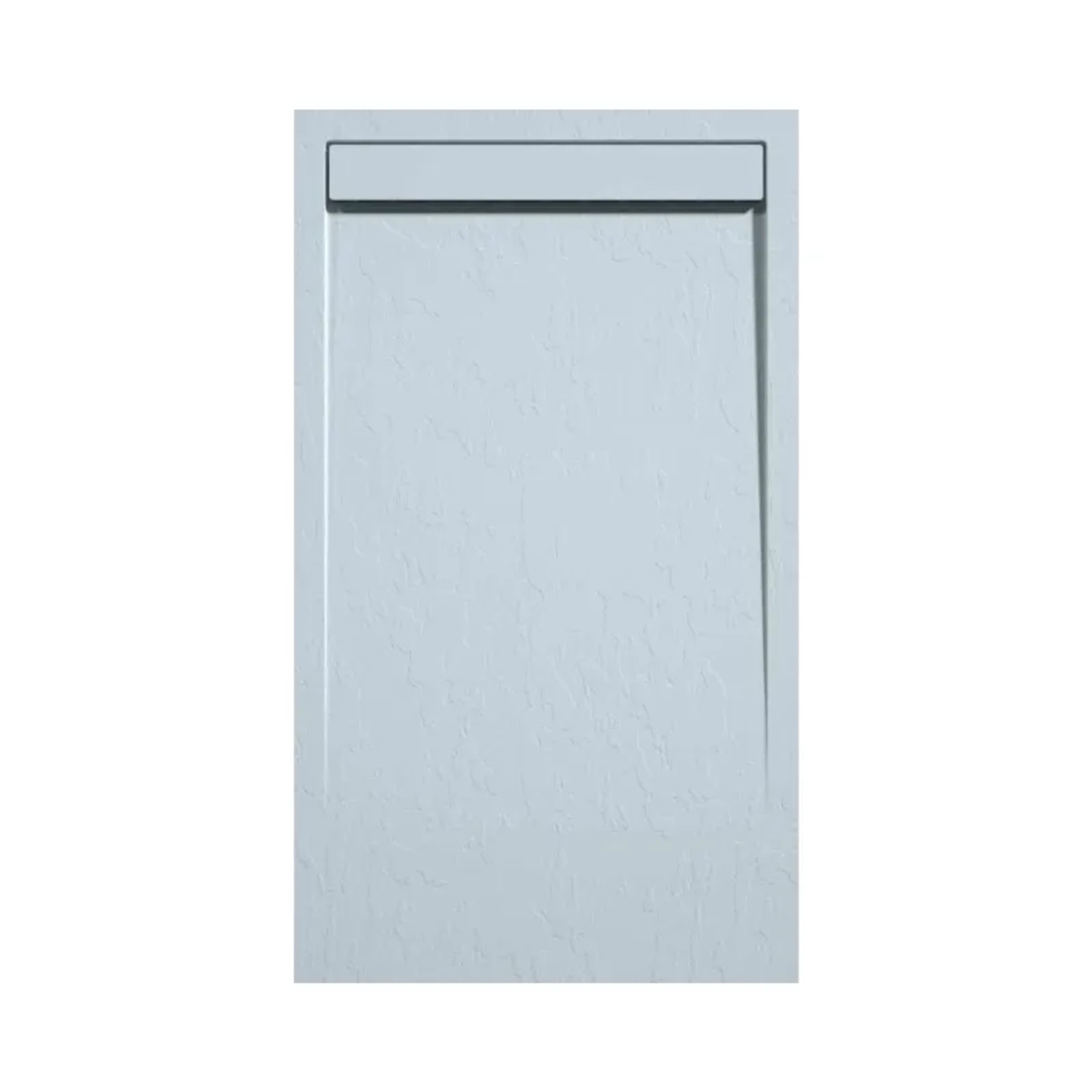 Mirlo Mineralguss Duschwanne Extra Flach Clever  Grau 90x180cm
