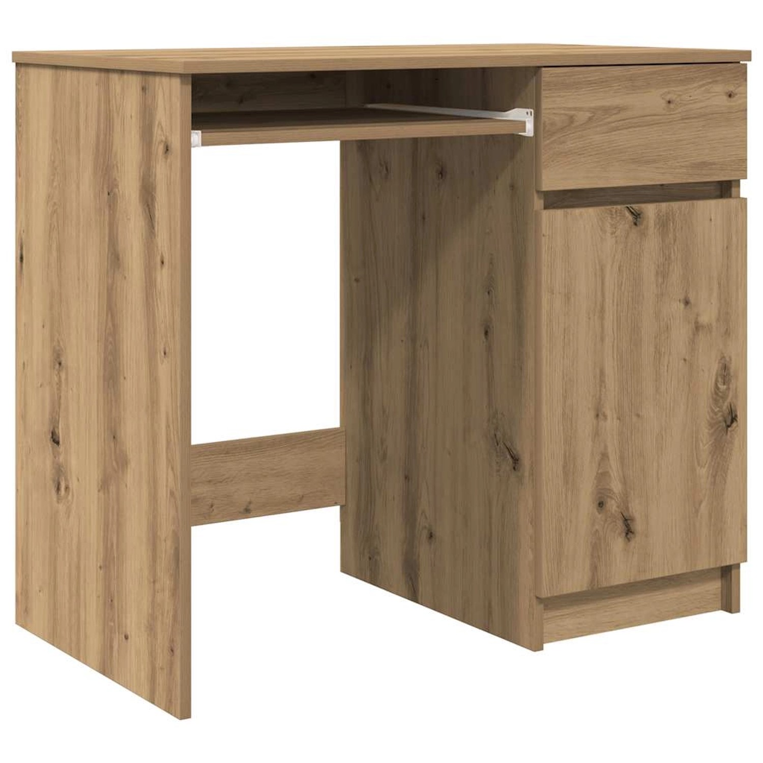 vidaXL Schreibtisch Artisan-Eiche 86x49x76 cm Holzwerkstoff 861831 günstig online kaufen