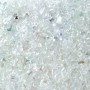 Kristallklarer Glassplitt (4-8mm) im 10 kg Sack. Zierkies für Garten und Deko.