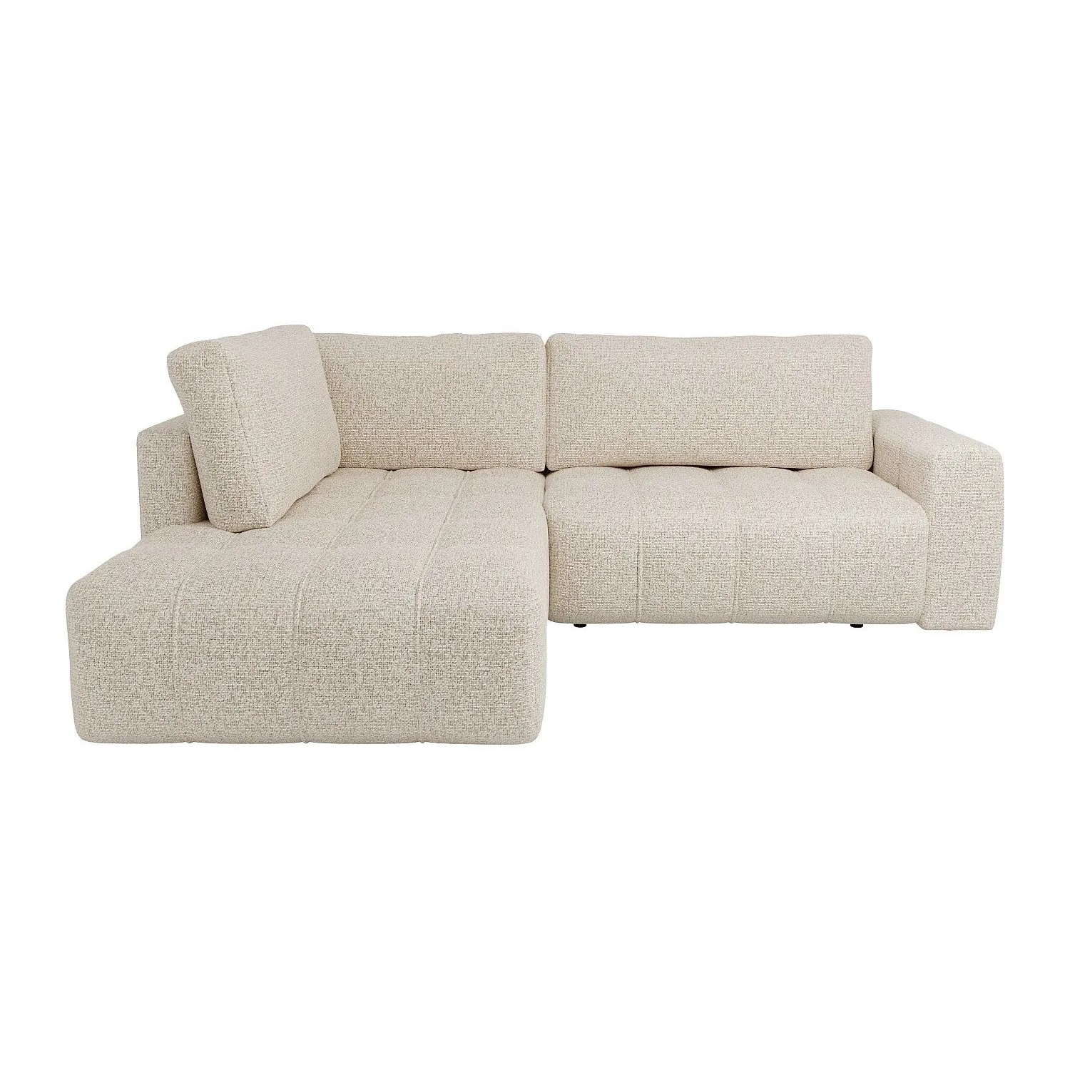 Vente-unique Sofa Ohne Schlafmöglichkeit Loriona Beige 275 cm