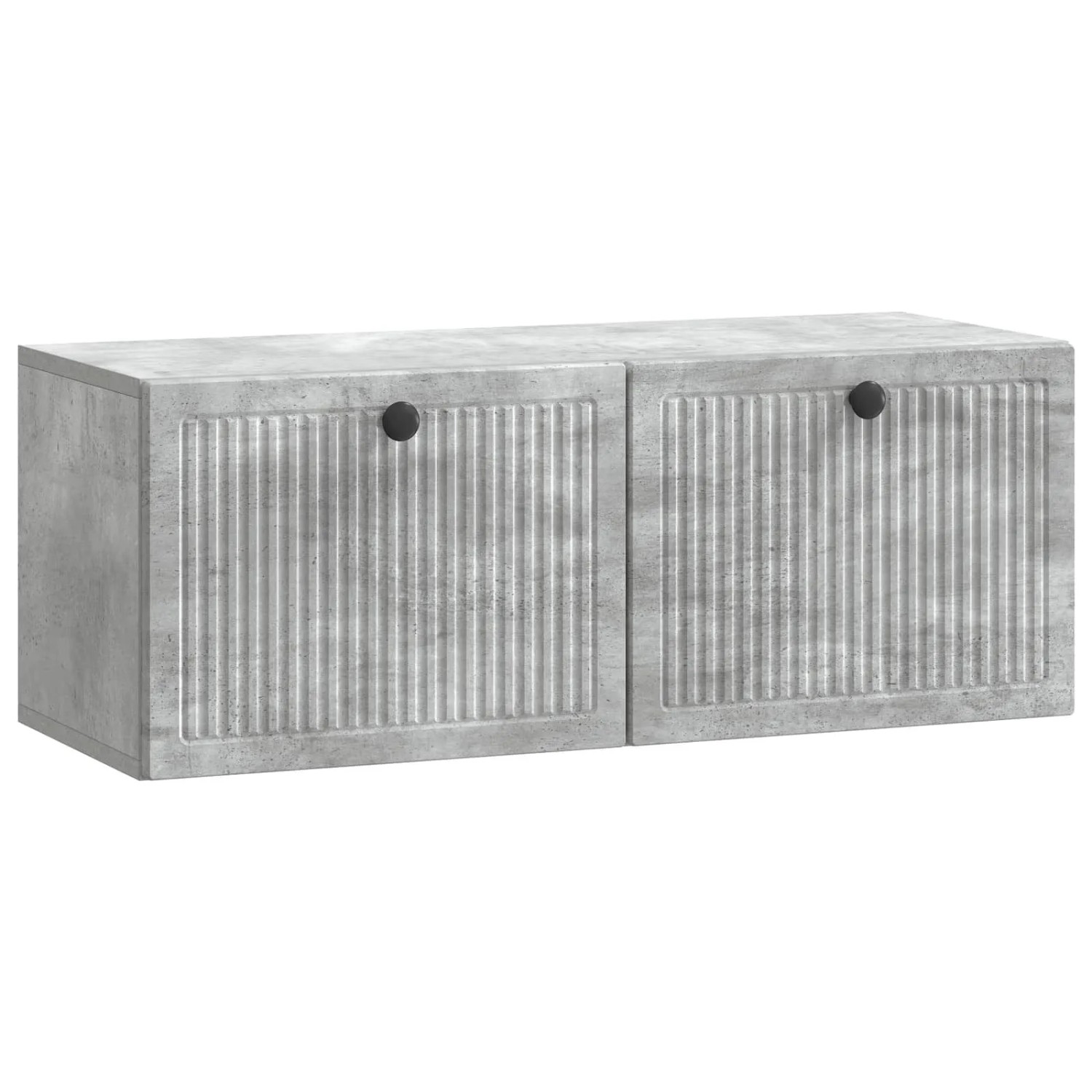 vidaXL Wandmontierter TV-Schrank Betongrau 78,5 x 31 x 30 cm 898038