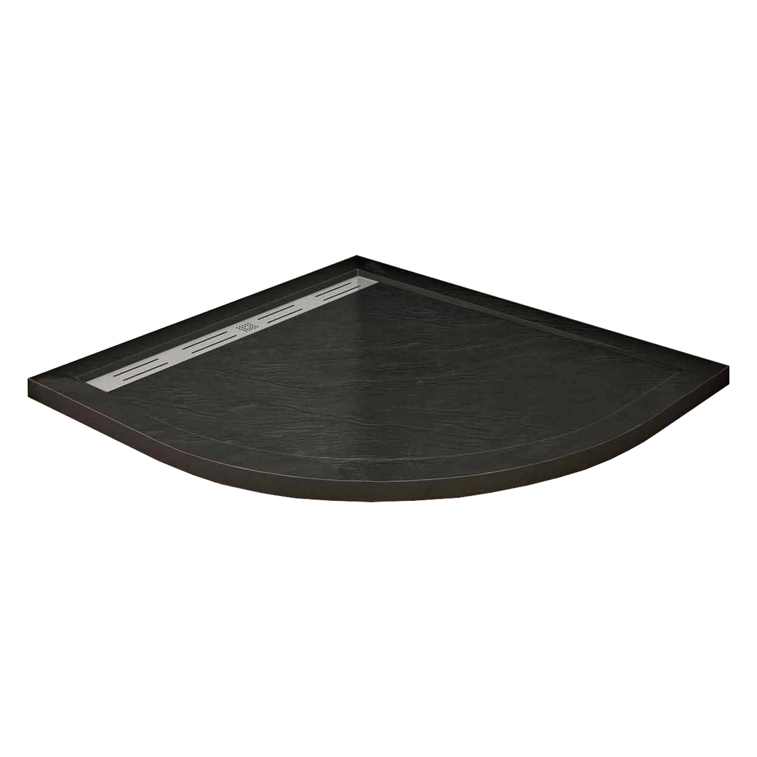 AICA 80x80x3cm Runddusche Duschwanne Viertelkreis Runde Duschtasse Stein-Ef günstig online kaufen