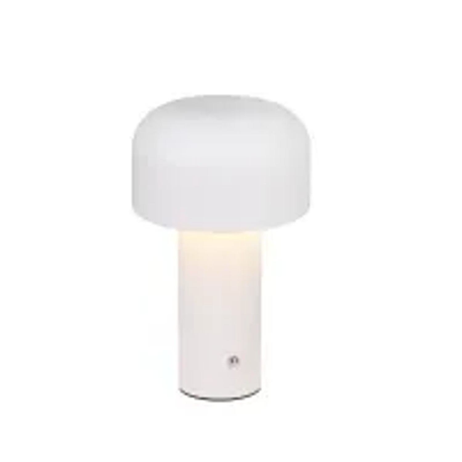NETTLIFE LED Tischlampe aus Metall L22cm Weiß