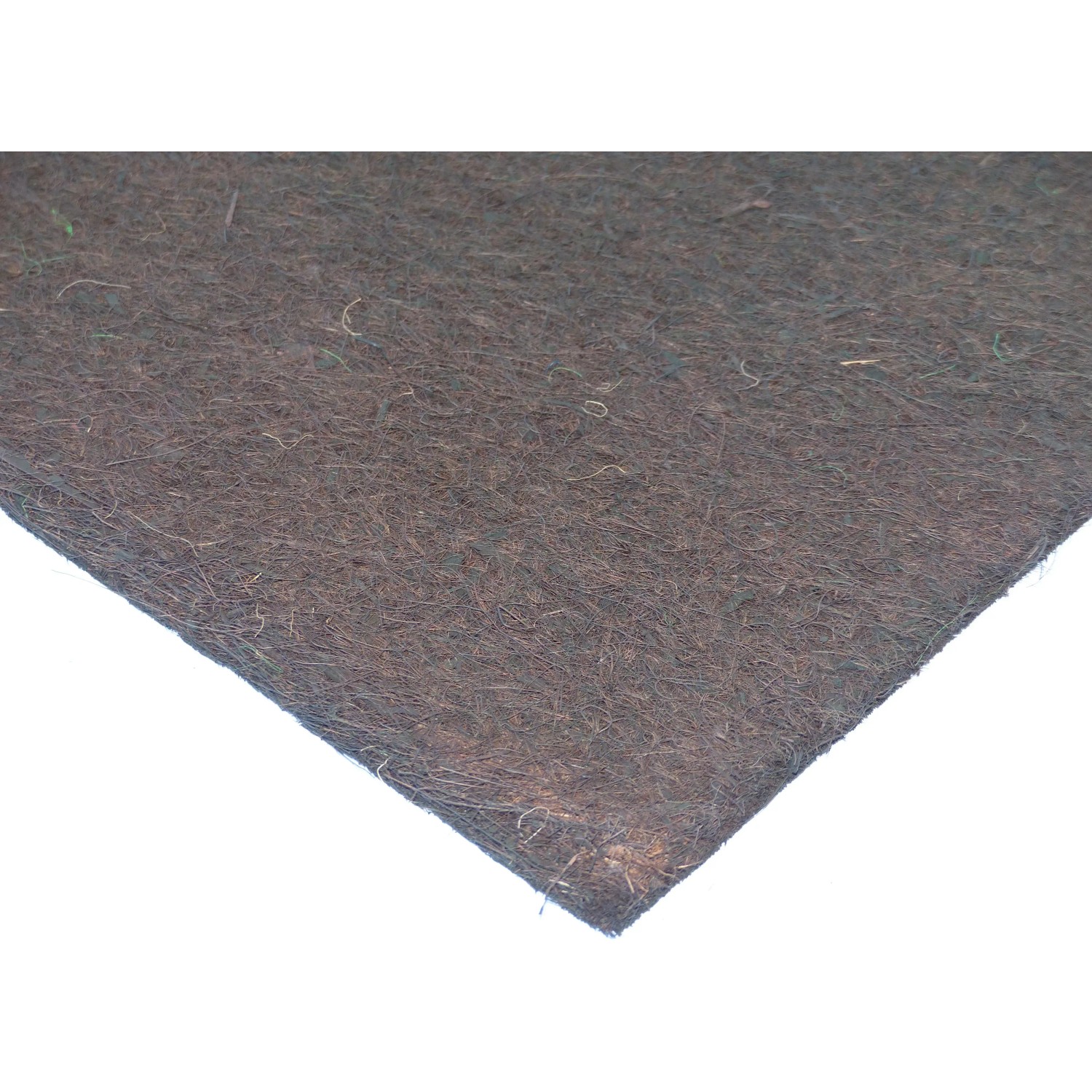 Braune Kokosfaser Rückwand für Terrarien, 30x30 cm, 2er Set.