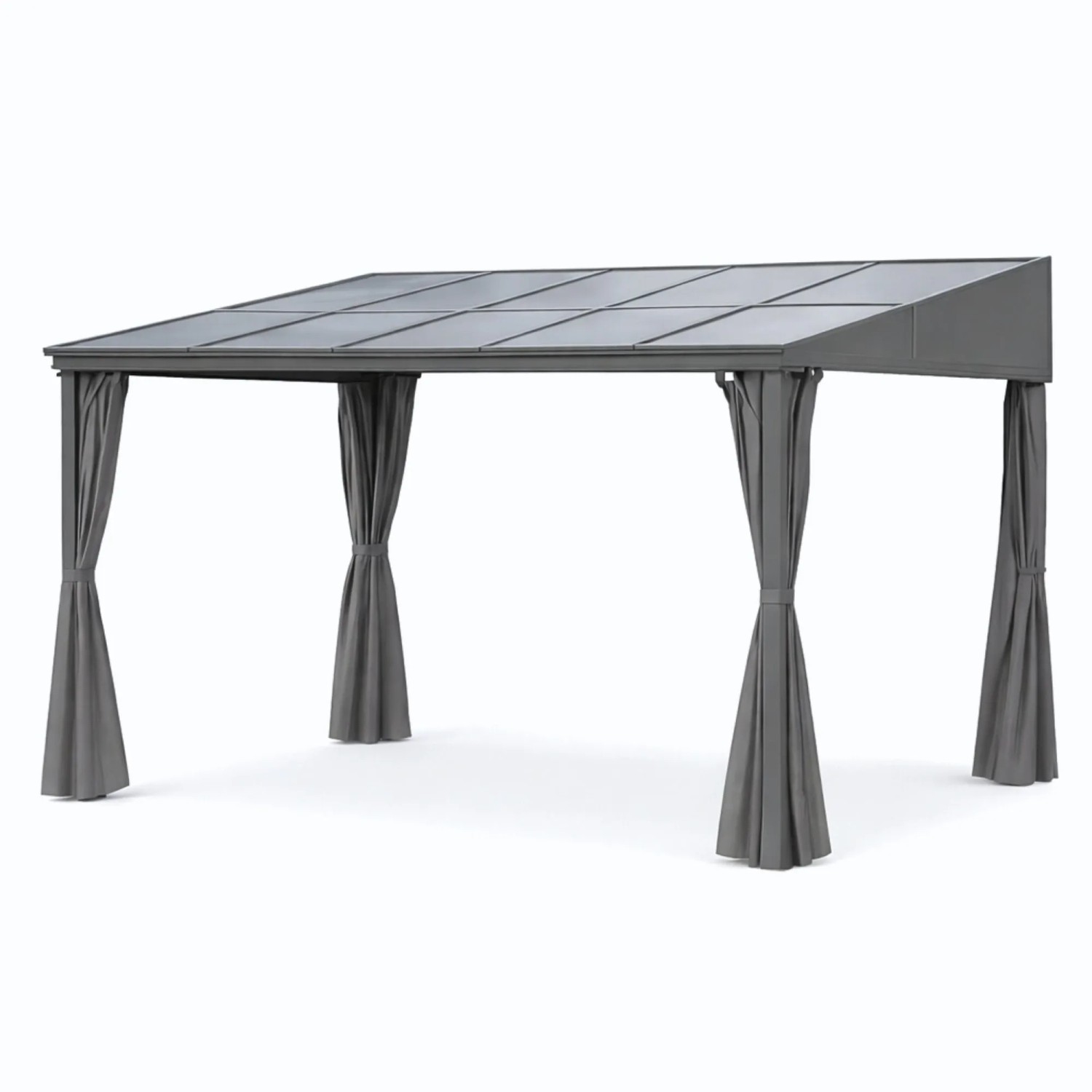osoltus Alu Pavillon Terrassendach Terrassenüberdachung Toledo Hardtop 3 X 4 M