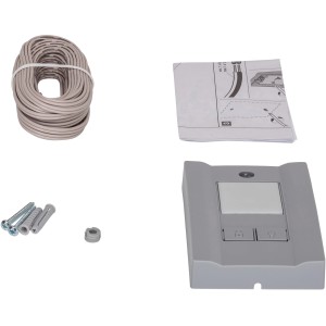 EcoStar Innentaster PB3 für Liftronic Garagentorantriebe mit Zubehör.