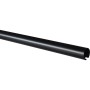 Gardinia Chicago Gardinenstange mit Innenlauf, Ø 20 mm, schwarz-matt, 120 cm.