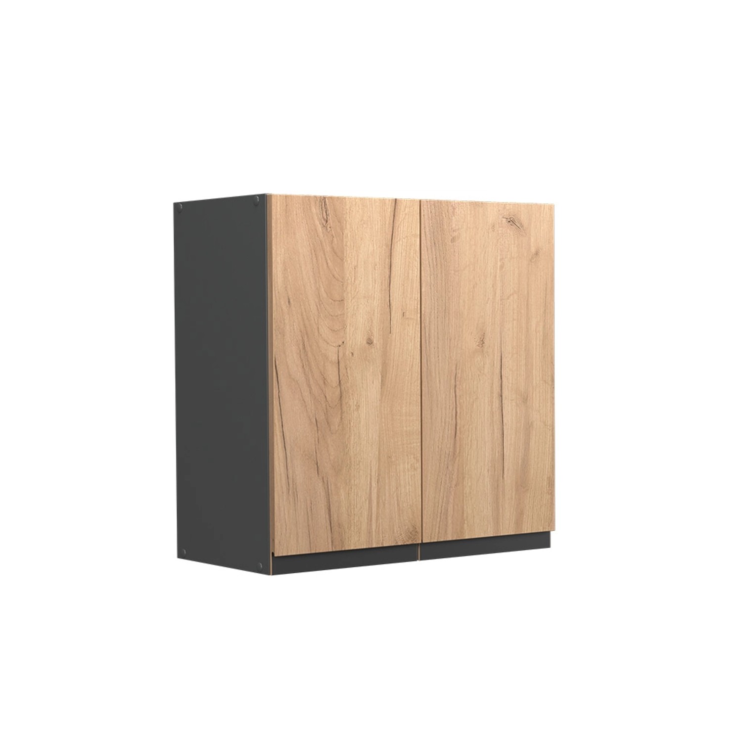 Vicco Hängeschrank R-Line Hängender Küchenschrank Goldkraft Eiche/Anthrazit 60 cm J-Shape