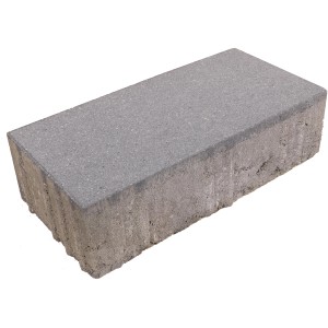 Dunkelgrauer EHL Pflasterstein Mirano, 15x30x8 cm. Betonpflaster für Gartenwege und Einfahrten.