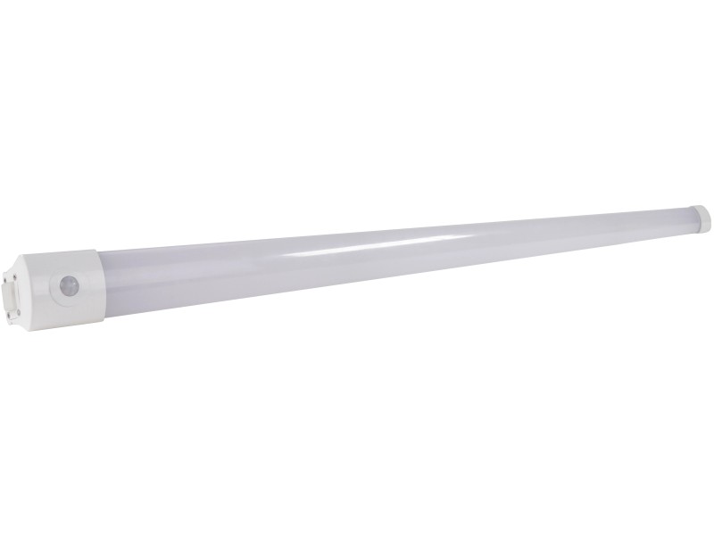 REV Ritter LED-Feuchtraumleuchte Omega 120 cm 2500 lm 4000 K mit Sensor Weiß  kaufen bei OBI