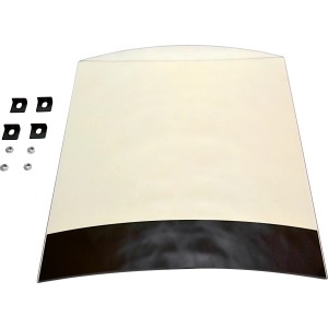 Glasscheibe für Kaminofen Masaya 1, Ersatzteil mit Zubehör.