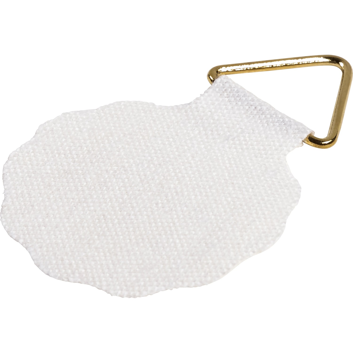 Bilderöse Leinen Weiß Selbstsklebend 40 mm 6 Stück