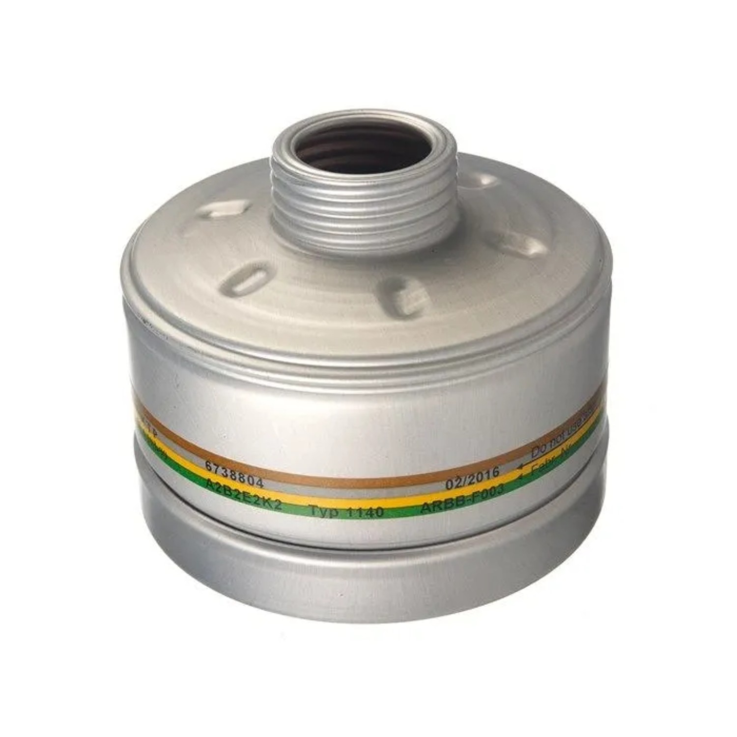 Dräger Gasfilter Gasmasken Filter 1140 A2b2e2k2 mit Rd40 Anschluss Silber