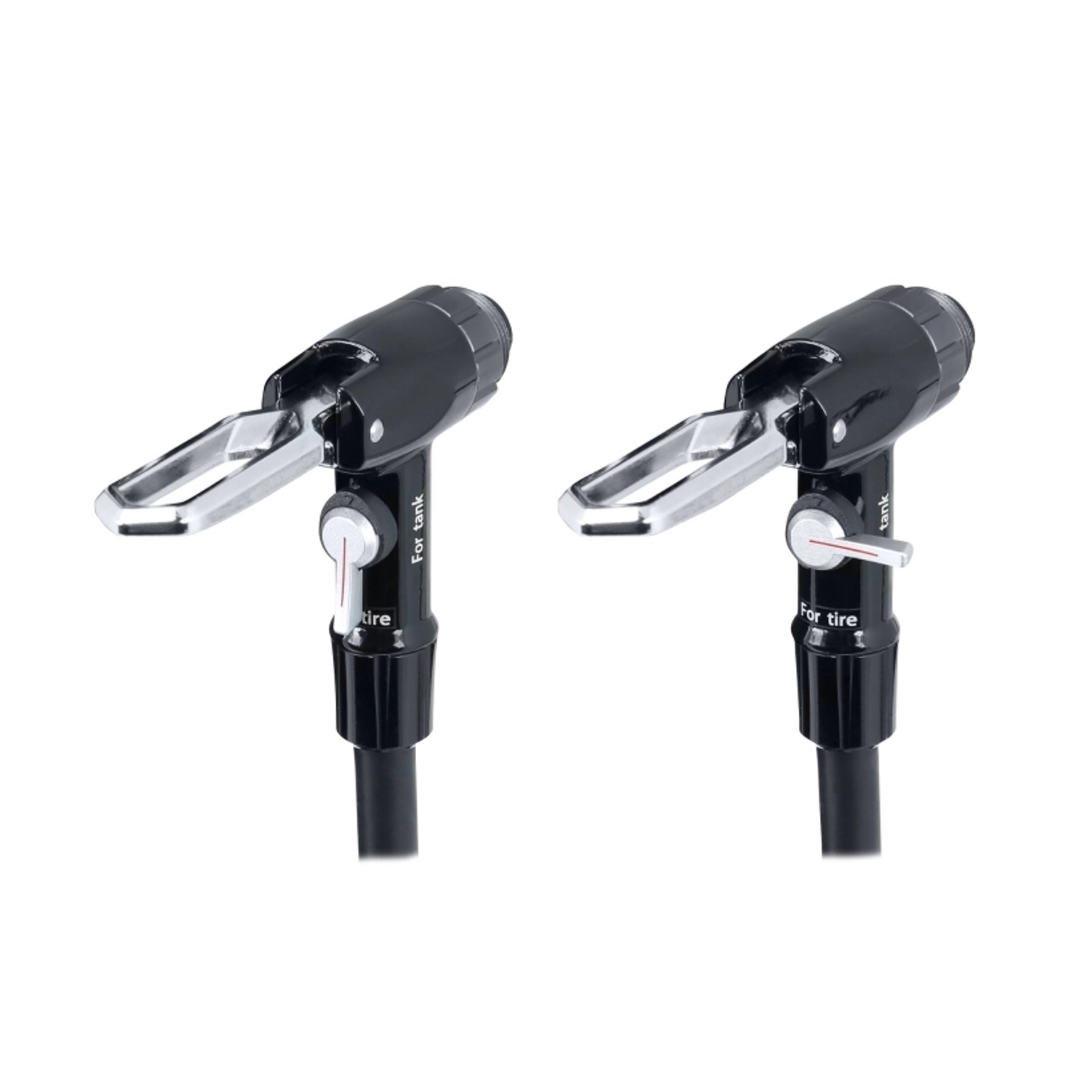 Force Standpumpe mit Lufttank und Booster Hebel, 18 Bar, für Fahrräder.