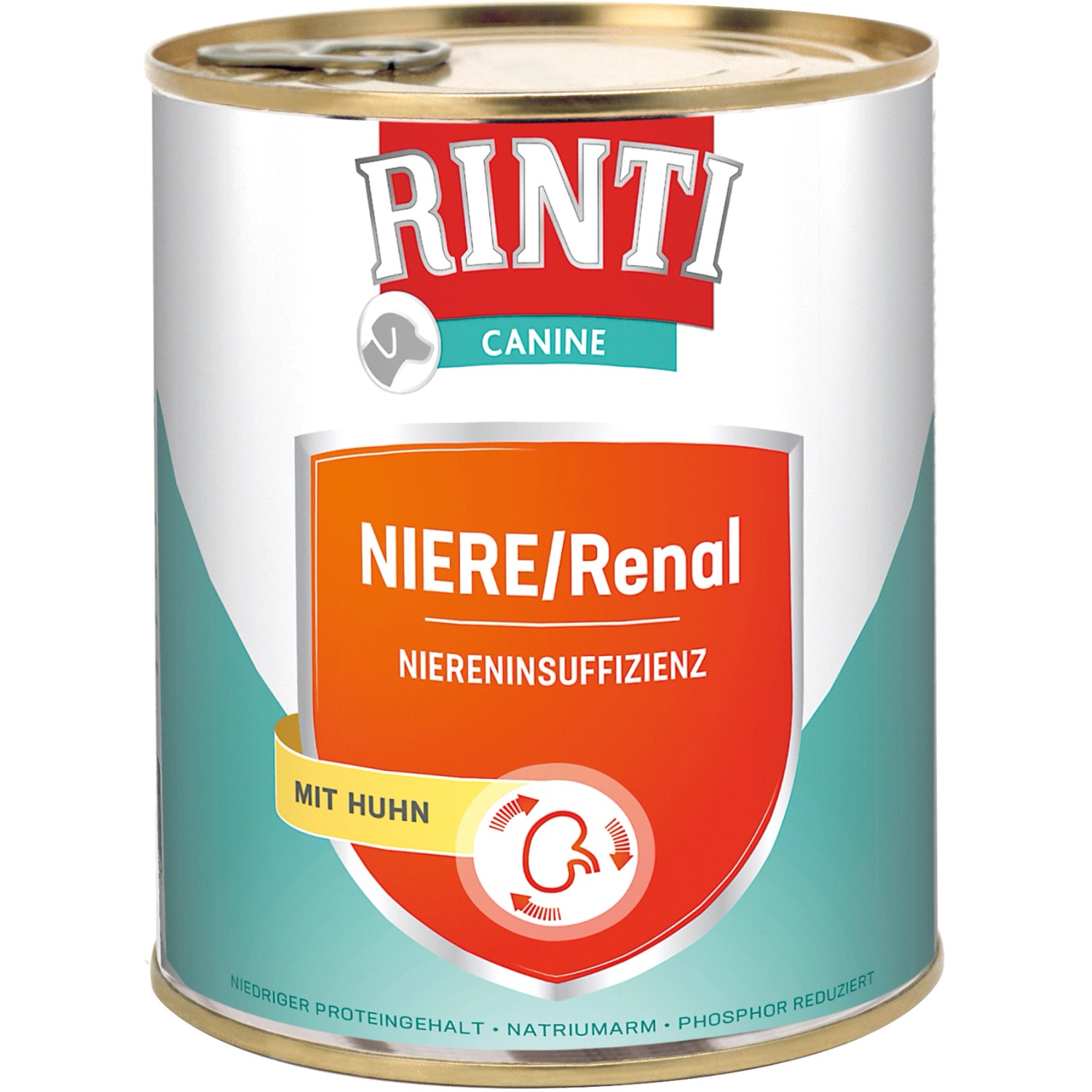 Rinti Hunde-Nassfutter Canine Niere/Renal Huhn 800 g