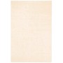 Cremefarbener Snapstyle Hochflor Teppich Mona, 200x300 cm. Weicher Velours Teppich für Wohnräume.