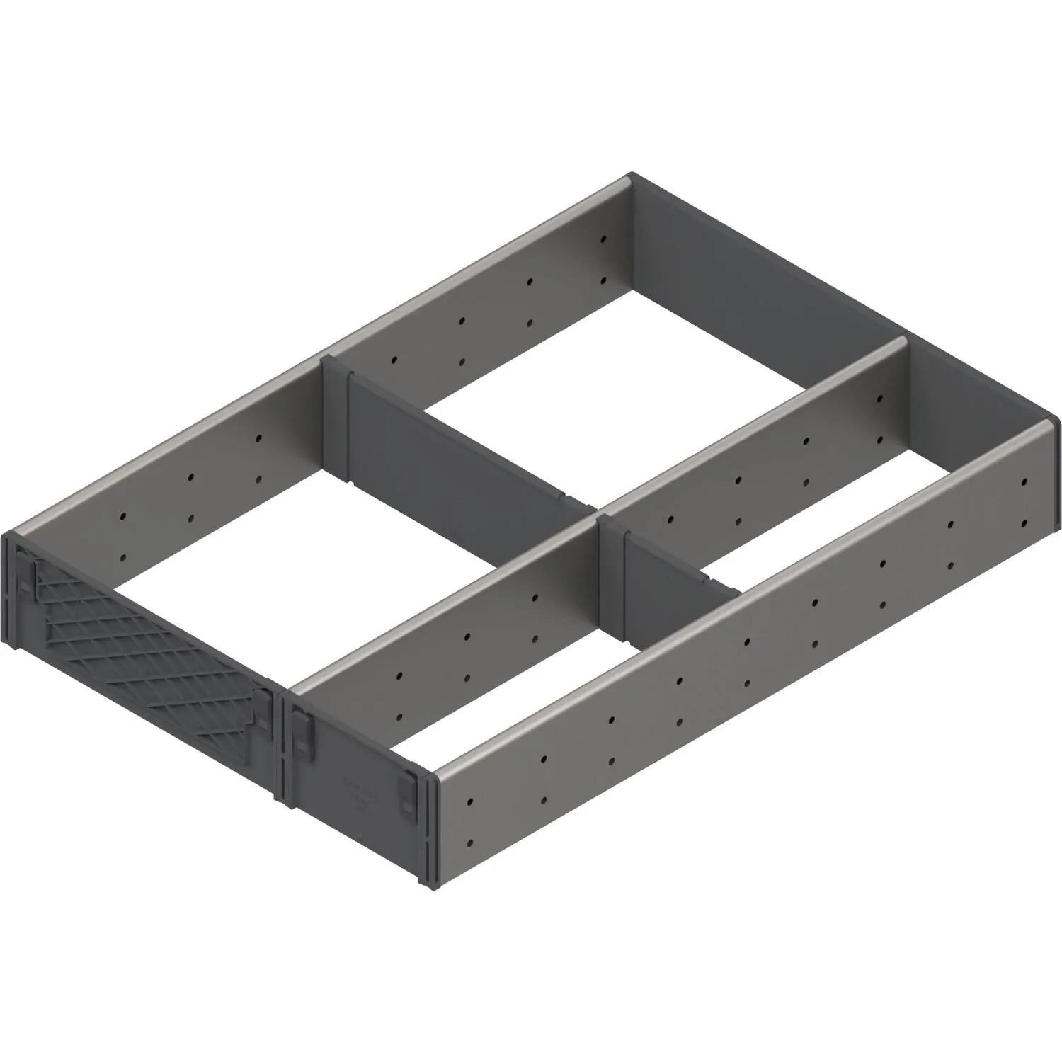 Blum Schubladeneinteilung Orga-Line Space Corner Nennlänge 450 mm Grau