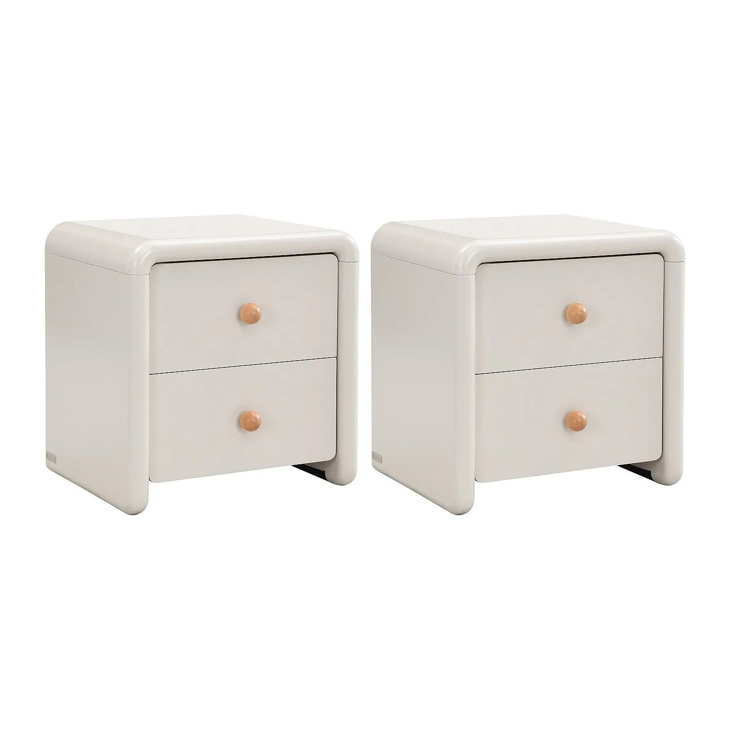 Vente-unique Nachttisch Selorina Beige 48 cm