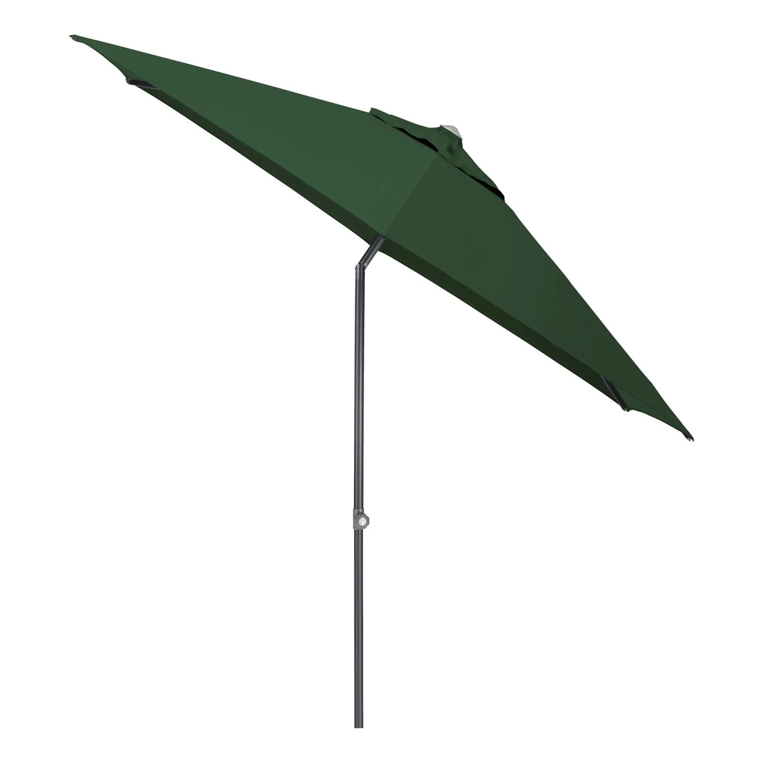 Kettler Marktschirm Ø 230 cm Anthrazit-Grün mit Knickfunktion