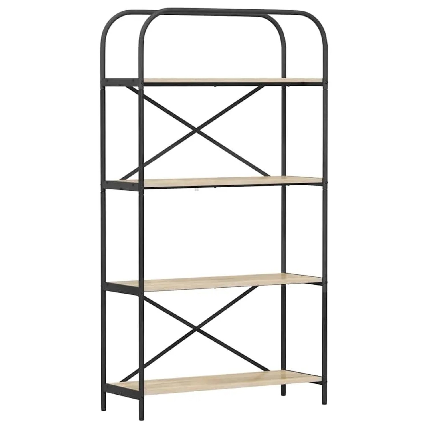 vidaXL Bücherregal Sonoma-Eiche 80 x 30 x 146 cm Holzwerkstoff 879840 günstig online kaufen